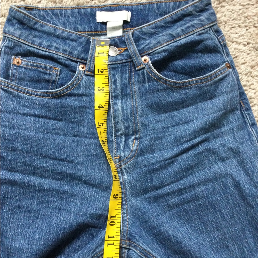 High Waisted Straight Leg Jeans - Picture 5 of 13